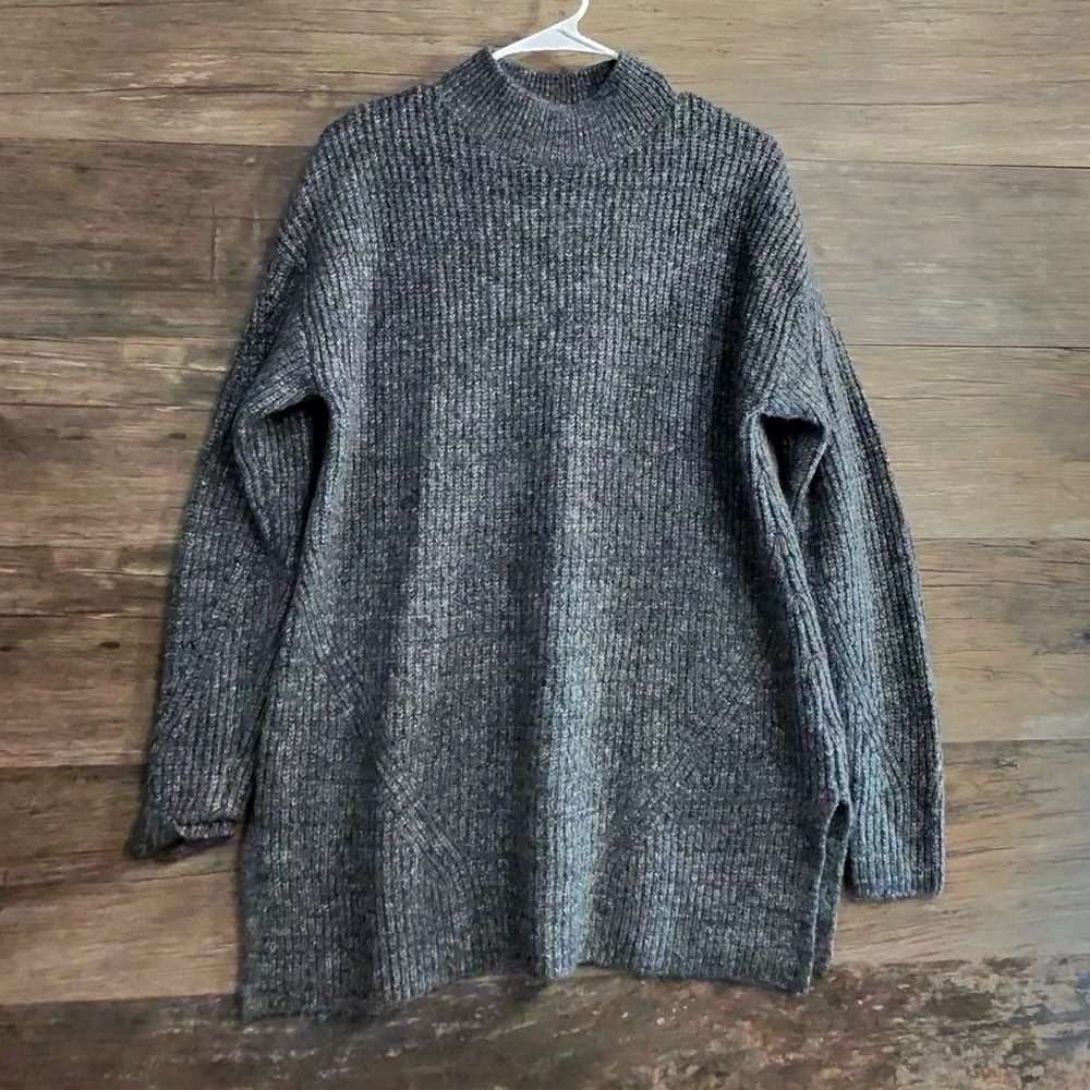 Old Navy Charcoal Turtleneck Mockneck Sweater